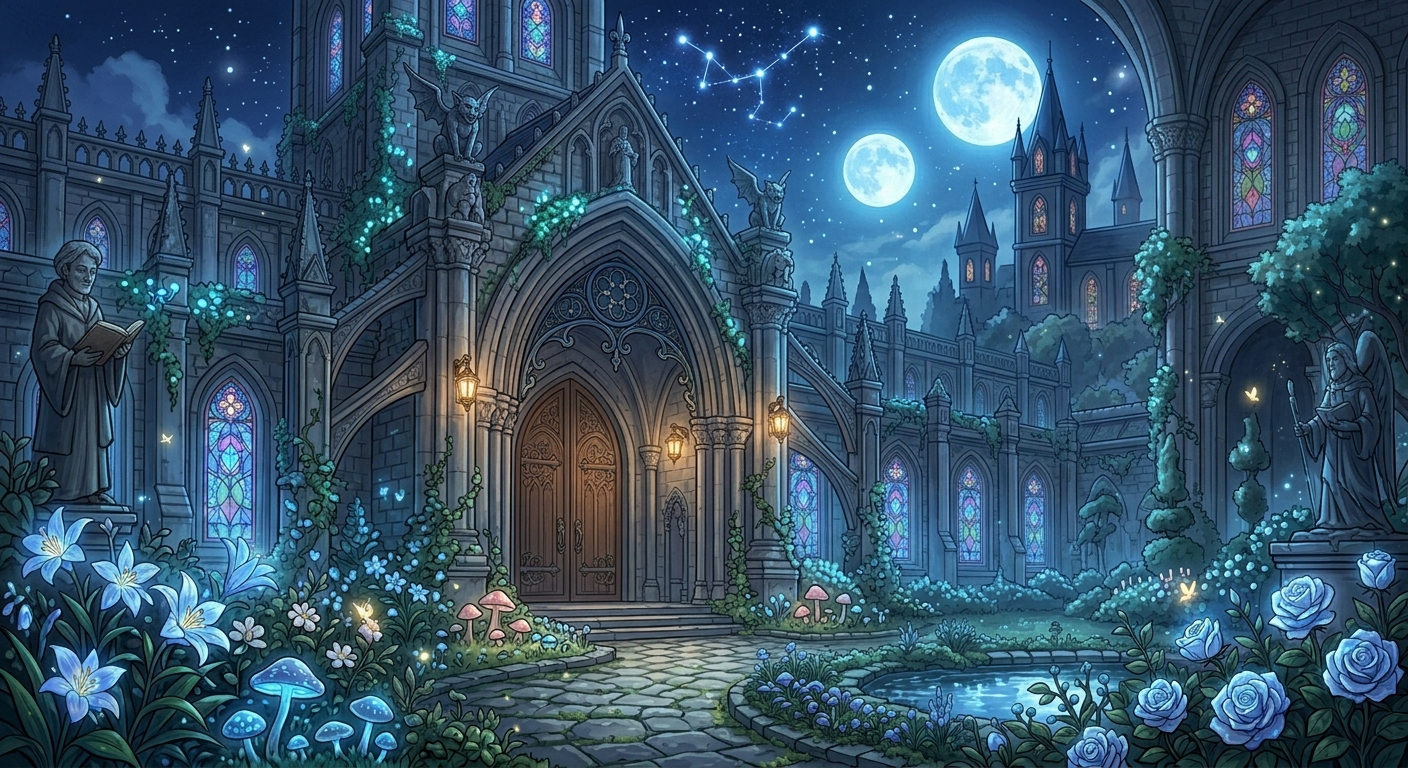 Moonlit Garden